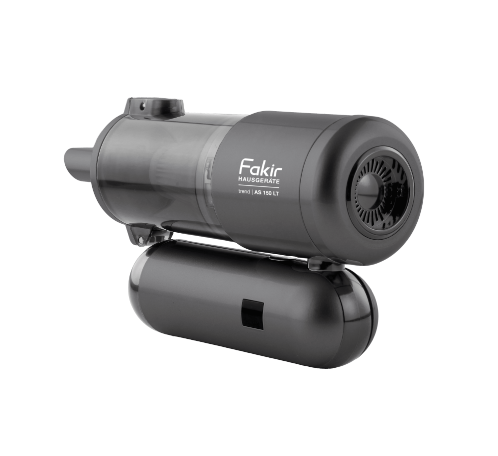 Fakir trend | AS 150 LT (anthrazit/schwarz), 4in1 Multifunktions Akku-Handstaubsauger (Saugen, Aufblasen, Ausblasen und Vakuumieren), 120 Watt BLDC Hochleitsungsmotor - 3