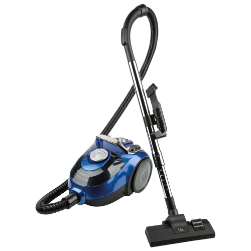 Fakir Apollo BL 150 bagless Canister Vacuum Cleaner, blue/silver - 800 Watt - Galeri
