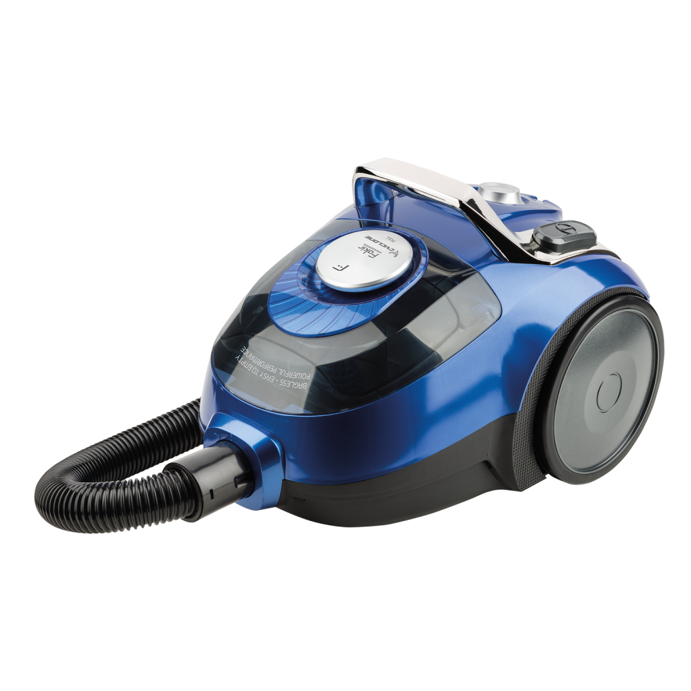 Fakir Apollo BL 150 bagless Canister Vacuum Cleaner, blue/silver - 800 Watt - 2