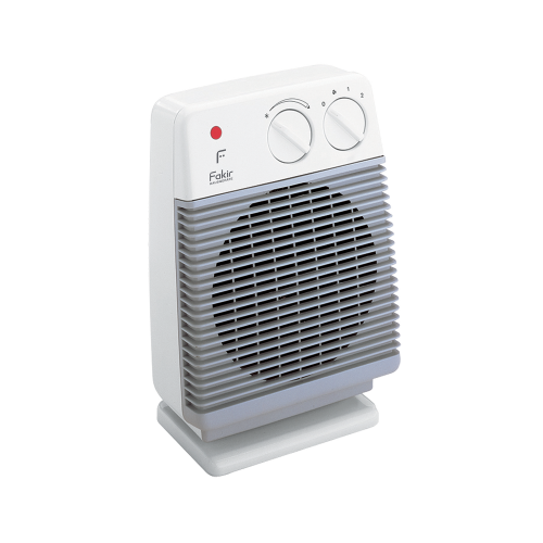 Fakir Hobby HL 600 Bathroom Fan Heater, light gray/pearl white - 2.000 Watt - Fakir