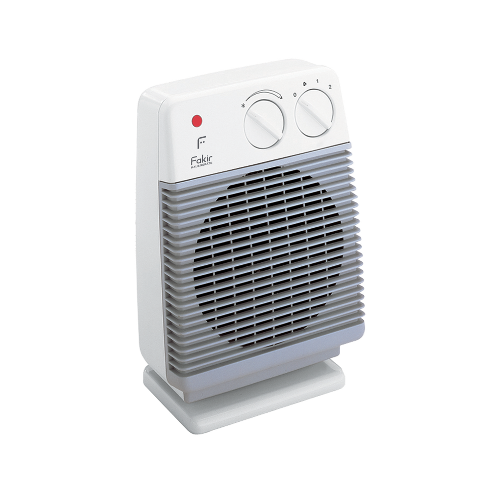 Fakir Hobby HL 600 Bathroom Fan Heater, light gray/pearl white - 2.000 Watt - 1