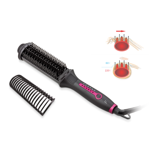 Fakir illusION effect Haarglätter- Bürste, anthrazit - 50 Watt - Fakir (1)