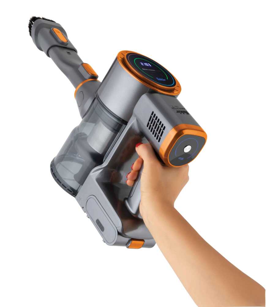 Fakir INOVATOR X 7269 cordless Cordless Vacuum Cleaner incl. Pet Hair Remover, Stick Vacuum Cleaner with Auto. Suction Adjustment, LED- Vorderlicht, 500 ml Volumen, 350 Wa - 2
