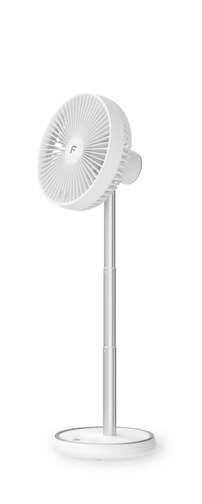 Fakir MWL 10 kabelloser Tisch- & Standventilator, weiß - 10 Watt - 3