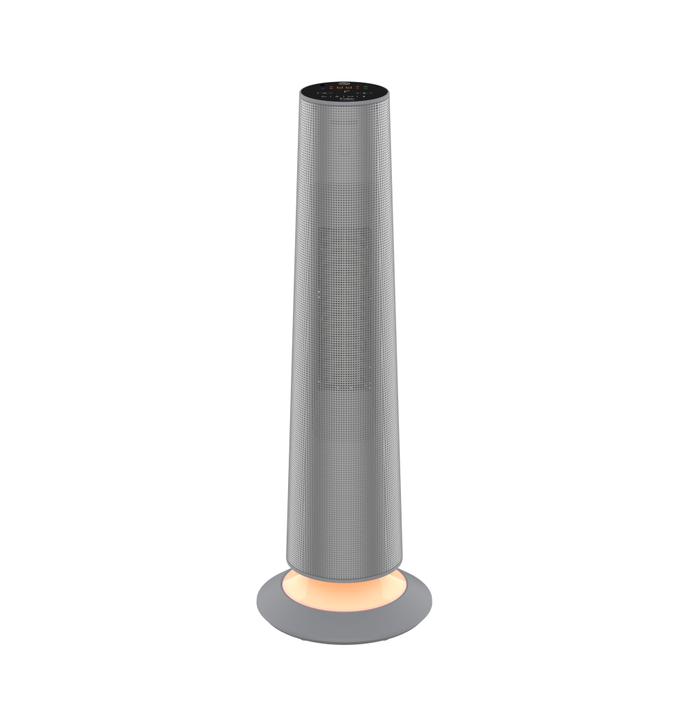 Fakir premium | HT 1200 Heizlüfter mit 2500 Watt, Eco-Funktion, LED-Touch-Display & Oszillation – elegantes Design in Anthrazit - 1