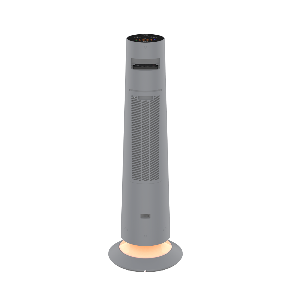 Fakir premium | HT 1200 Heizlüfter mit 2500 Watt, Eco-Funktion, LED-Touch-Display & Oszillation – elegantes Design in Anthrazit - 3