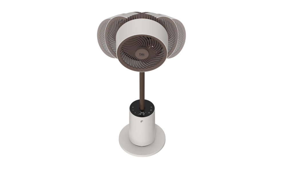 Fakir premium TVC 800 Design-Ventilator - Leise Eleganz für perfektes Raumklima - 9