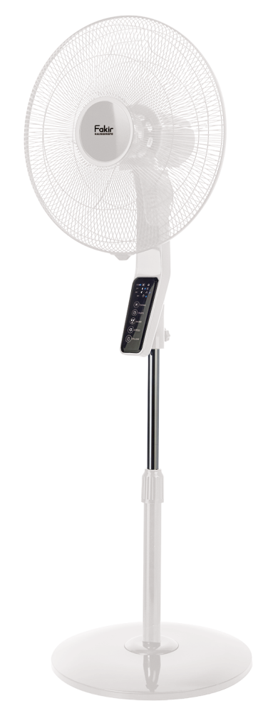 Fakir Premium VC 46 S Standventilator, weiss - 60 Watt - 1