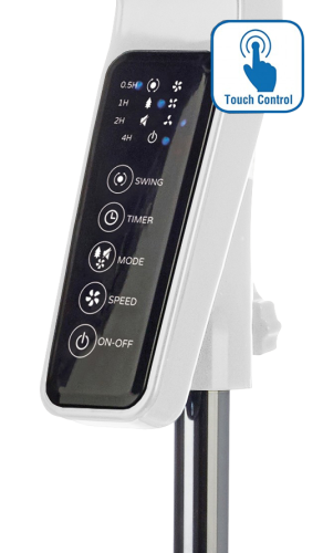 Fakir Premium VC 46 S Standventilator, weiss - 60 Watt - FAKİR (1)