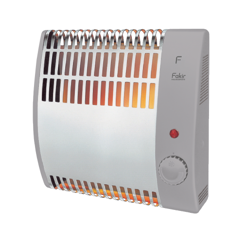 Fakir prestige HF 500 Frost Protection Heater, Stahl/gray - 500 Watt - Fakir