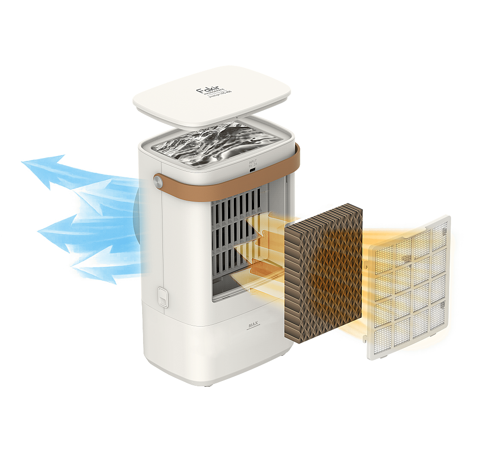 Fakir prestige | TC 400 Off white Air Cooler - 8