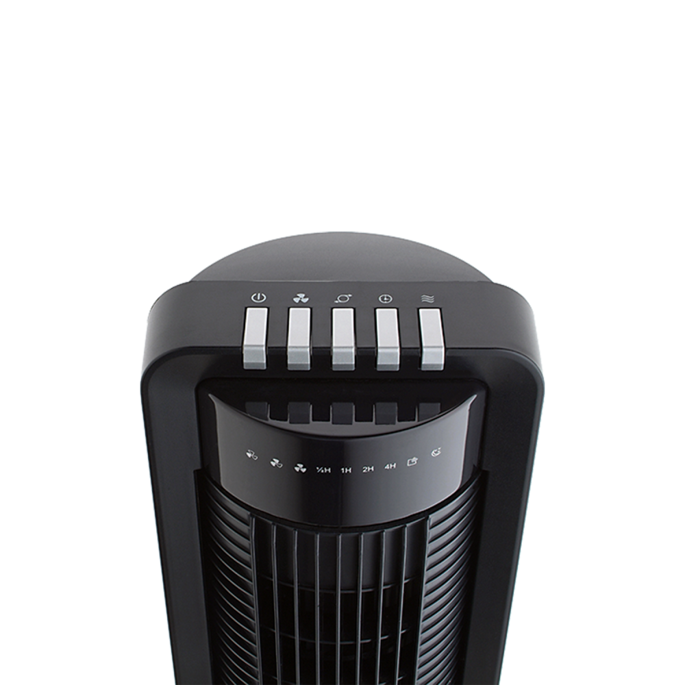 Fakir prestige TV 18 Turmventilator, schwarz - 40 Watt - 2