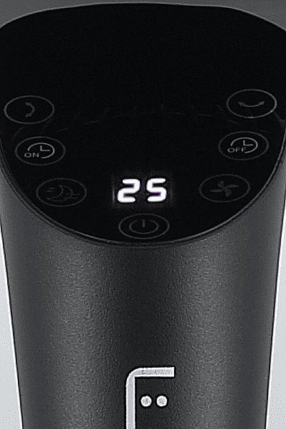 Fakir prestige | VC° 550 schwarz 2in1 Stand -und Tischventilator - 9