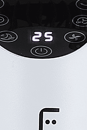 Fakir prestige | VC° 550 weiß 2in1 Stand -und Tischventilator - 8