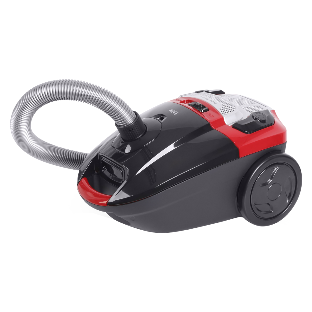 Fakir Red Vac Power Bodenstaubsauger, schwarz/rot - 700 Watt - 3