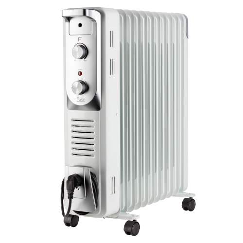 Fakir RF-11 Turbo Plus radiator, perlgrau - 2.900 Watt - Galeri