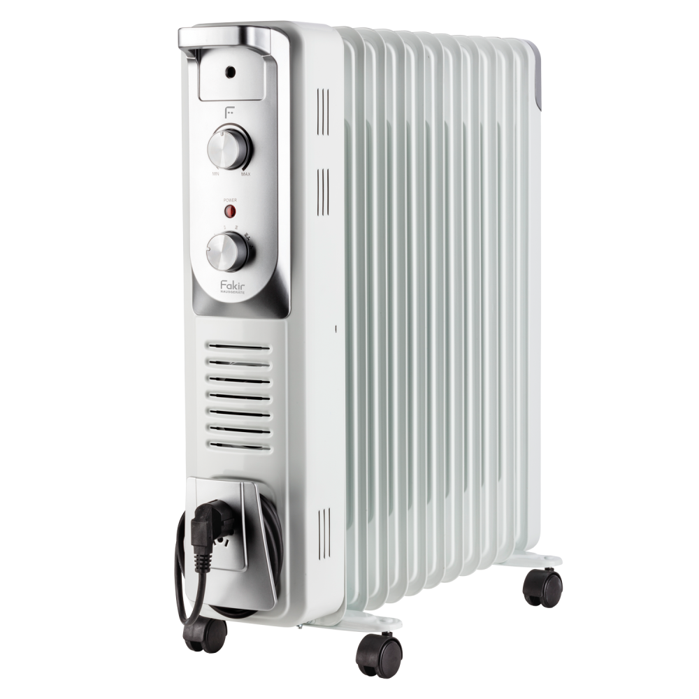 Fakir RF-11 Turbo Plus radiator, perlgrau - 2.900 Watt - 1