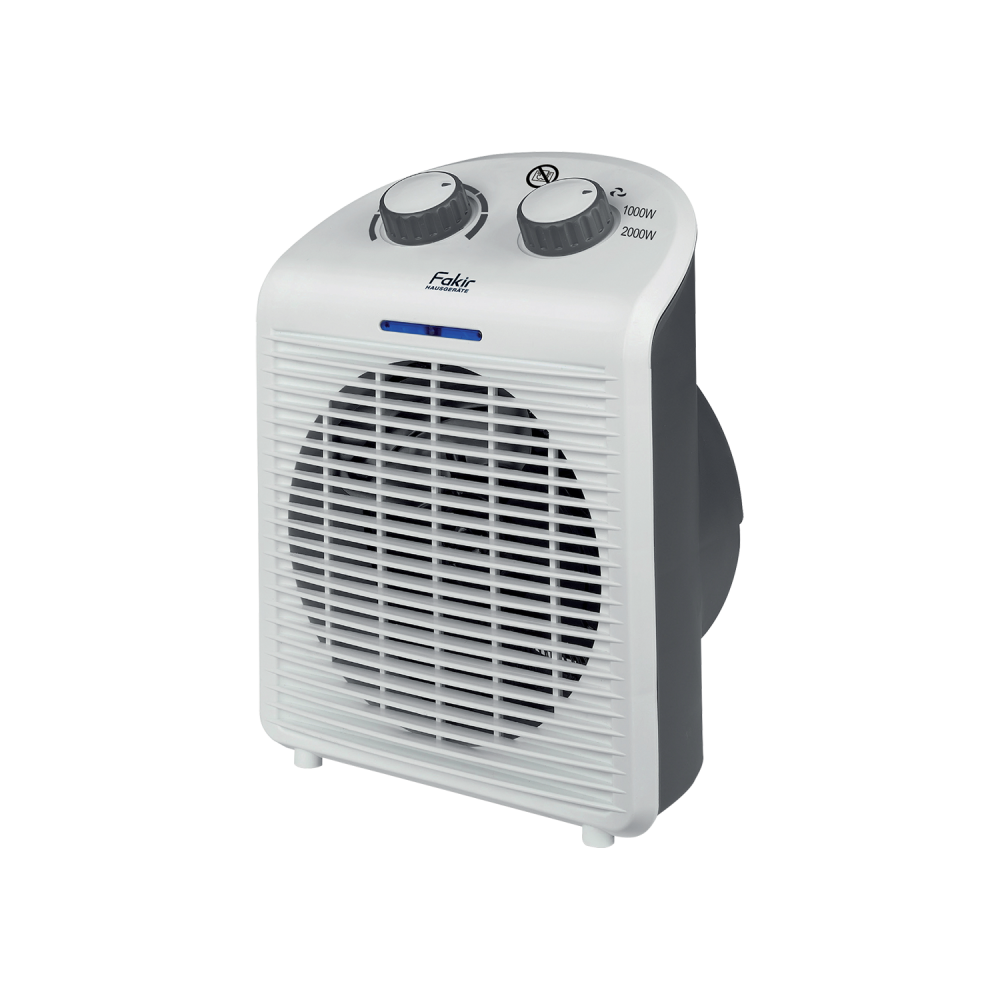 Fakir trend HL 100 Fan Heater, white/gray - 2.000 Watt - 1