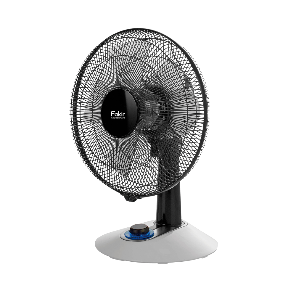 Fakir trend VC 25 SN Table Fan, black/white - 45 Watt - 1