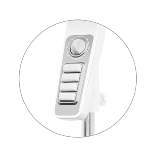 Fakir trend VC 35 S Standventilator, weiss - 60 Watt - Fakir (1)