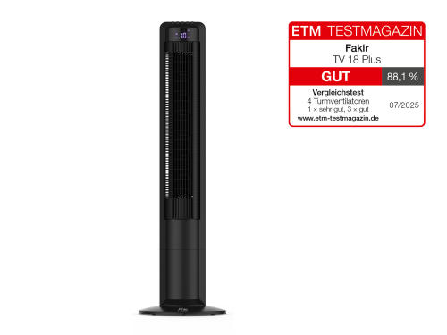 Fakir TV 18 Plus, Turmventilator, 40 Watt - Galeri