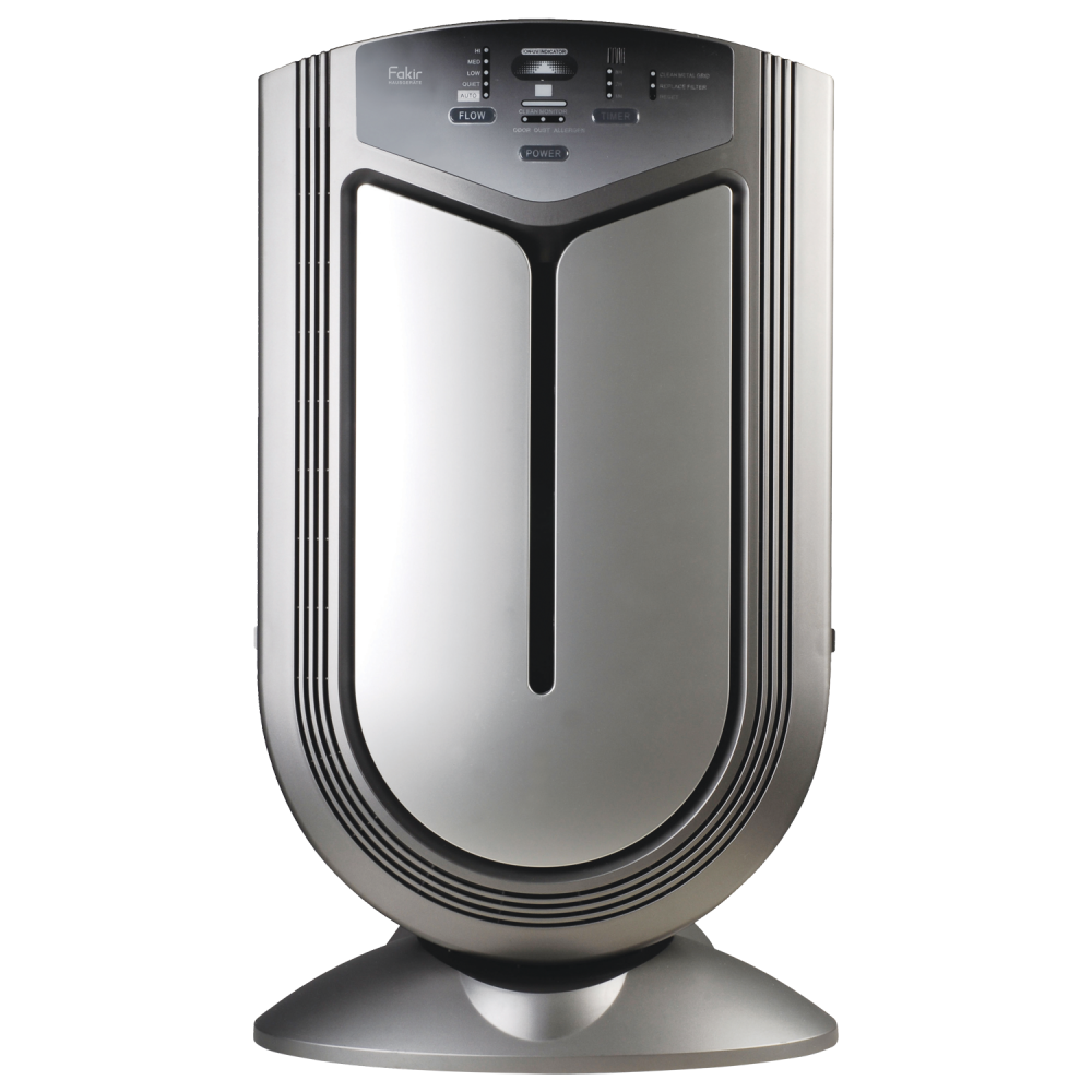 Fakir Vigor Plus LR 600 multifunction -Air Purifier, titan/silver - 80 Watt - 1