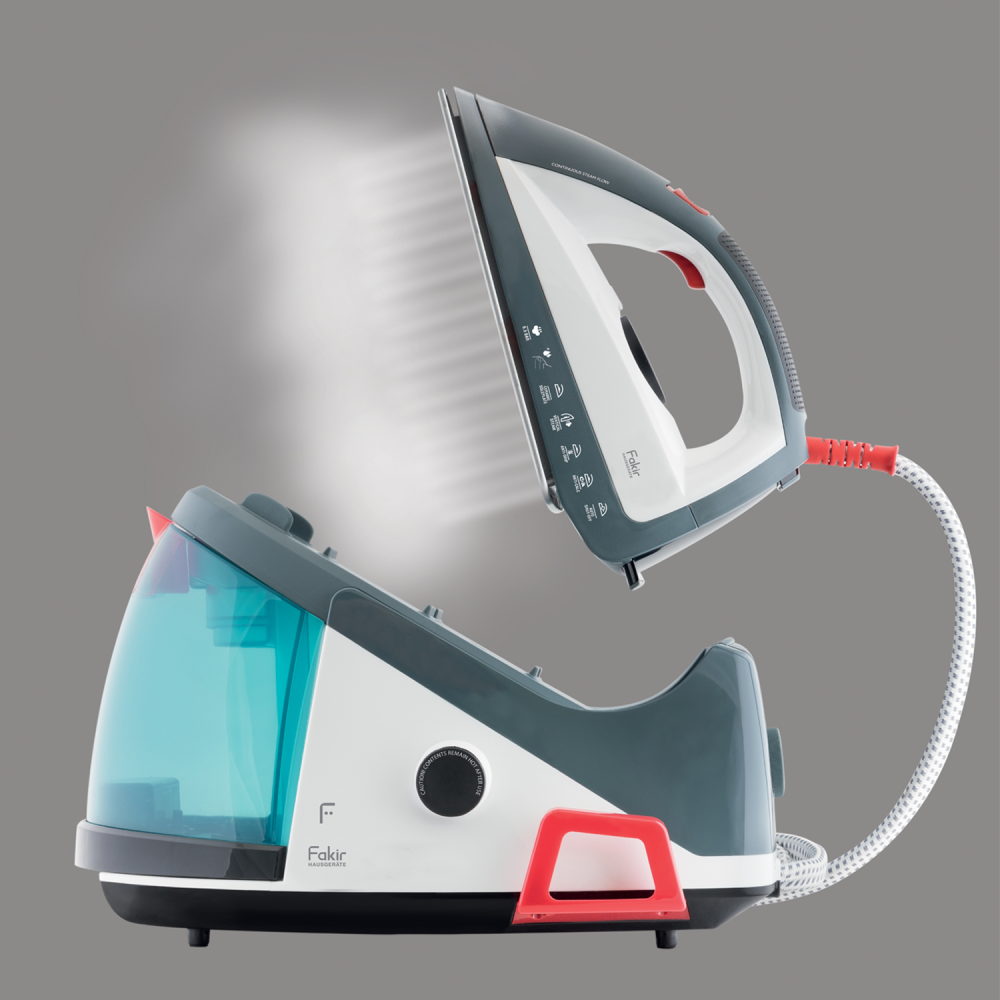 Fakir Vivaldi Steam Ironing Station, white/gray - 2.150 Watt - 3