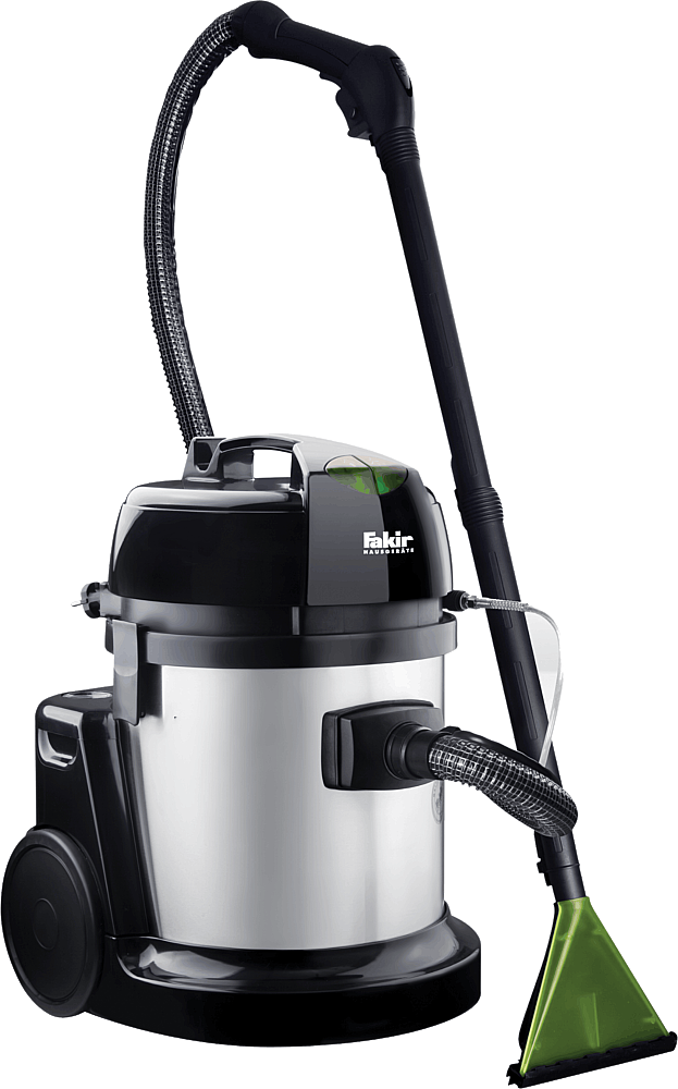 Fakir premium SR 9800 S Wet & Wash Vacuum Cleaner, anthracite / Edelstahl - 1.600 Watt - 2