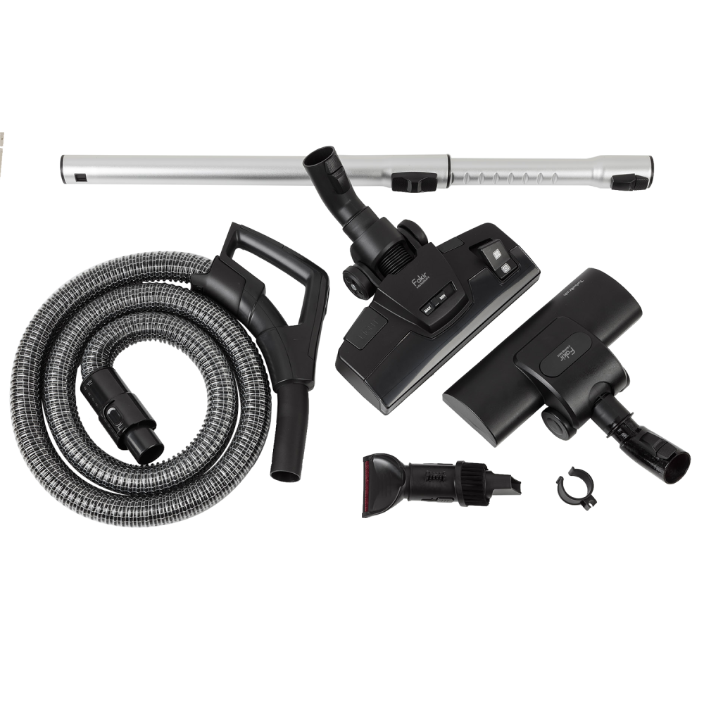 WELTNEUHEIT - Fakir Filter Pro bagless Cyclonic Vacuum Cleaner, dark bordeaux - 800 Watt - 7