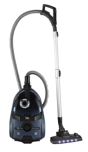 WELTNEUHEIT - Fakir Filter Pro bagless Cyclonic Vacuum Cleaner, light blue indigo - 800 Watt - Galeri