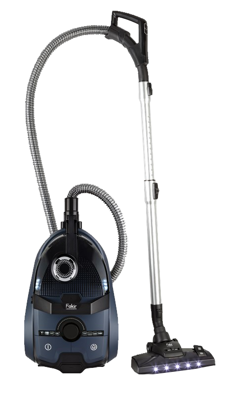 WELTNEUHEIT - Fakir Filter Pro bagless Cyclonic Vacuum Cleaner, light blue indigo - 800 Watt - 1